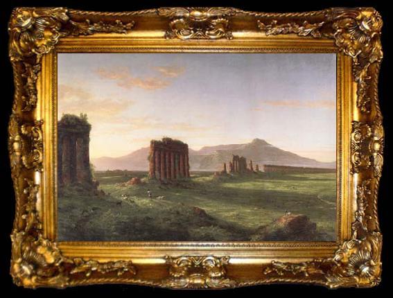 framed  Thomas Cole Roman Campagna (mk13), ta009-2